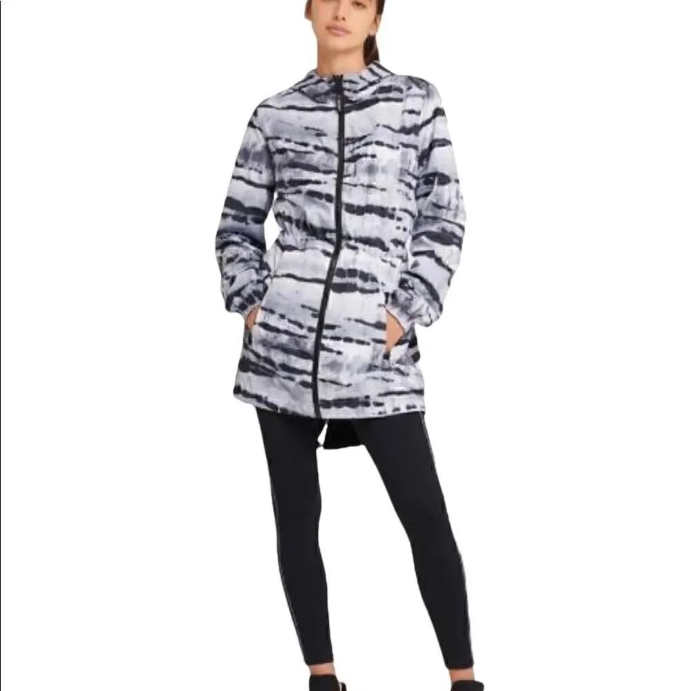 DKNY Sport Reversible Hooded Parka Sz Medium NWT